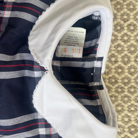 Stellybelly Girls Holiday Plaid Dress - Picture 5 of 7